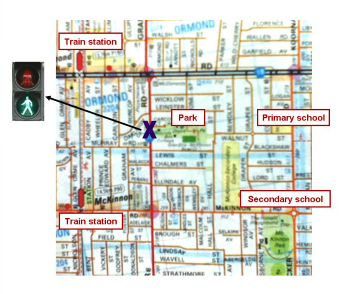 Jasper Road map